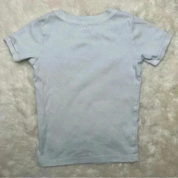 Old Navy 2 Pc Pajama  Set Breakfast Of Champions Whote & Blue Size 5T - Picture 7 of 16